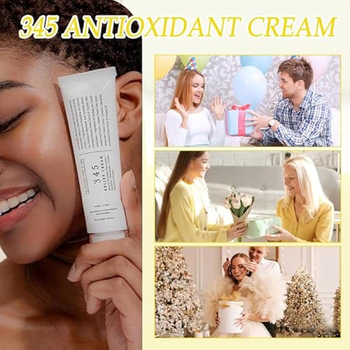 Antioxidant cream, barrier repair cream, daily cream, moisturizer, 345 Intensive repair, 50g, and refreshing, moisturizing and nourishing formula suitable for all - Image 5